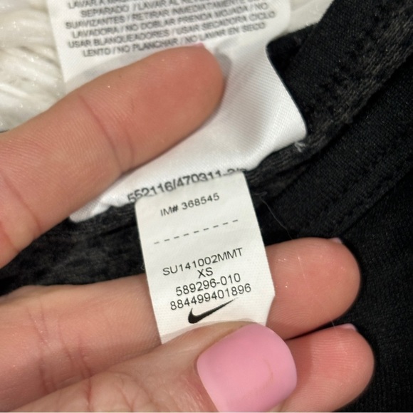 Nike Dri-Fit Epic Knit Crew Running Top Women's Size XS Black Gray - Picture 7 of 13